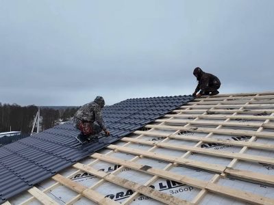 Утепление крыши, монтаж кровли в Чехове